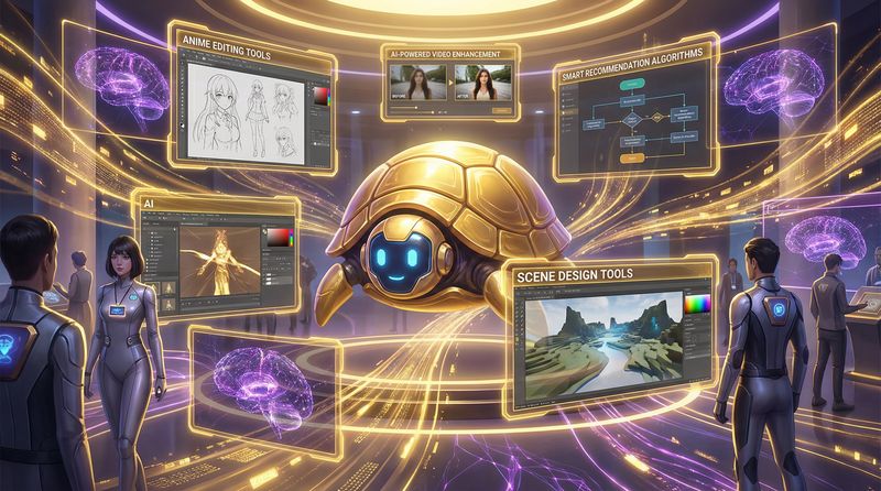 偷拍AI赋能动漫创作