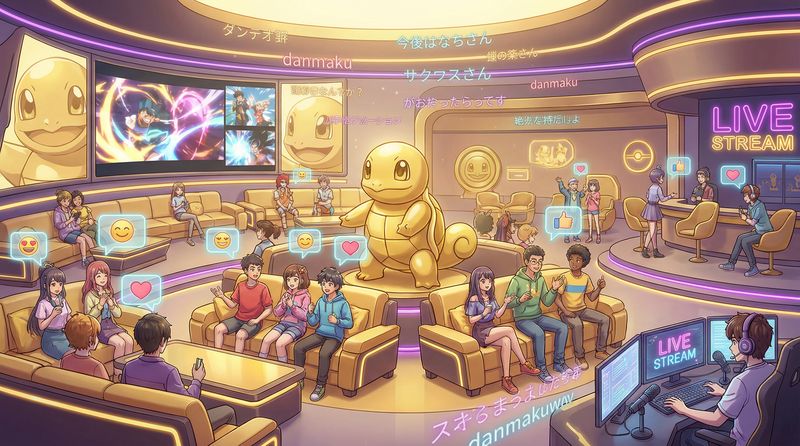 偷拍动漫社区互动场景